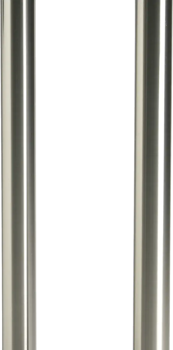 Dubbele kolom 2 x 60mm rond - hoogte 150cm RVS