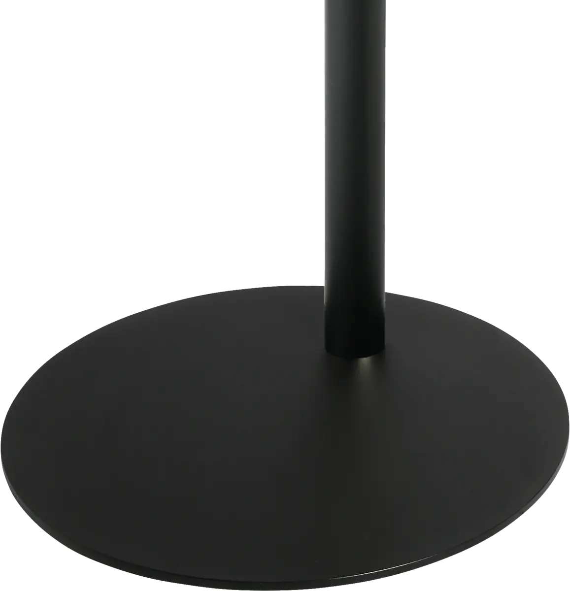 CAV-F21 Voet 53cm rond zwart staal