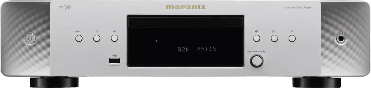 Marantz CD70 zilver goud