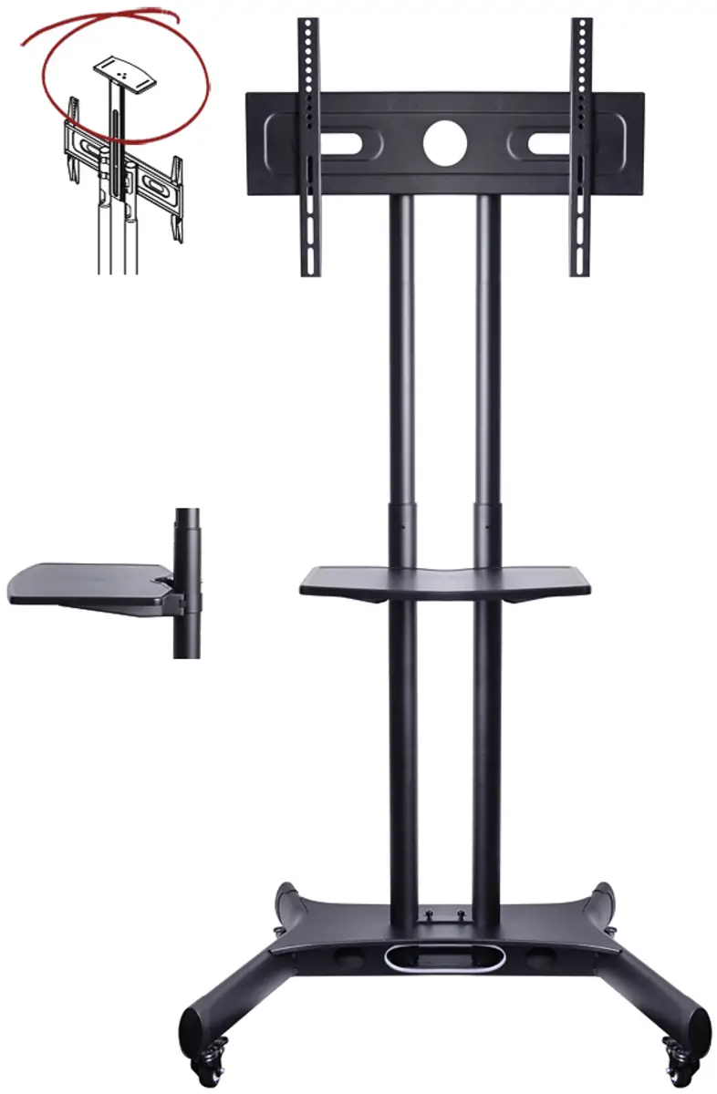 M Public Vloerstandaard Basic incl: shelf en camera houder