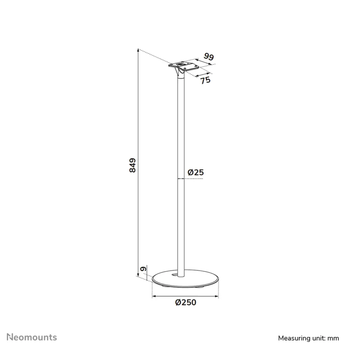 Speaker stand for Sonos Era 300