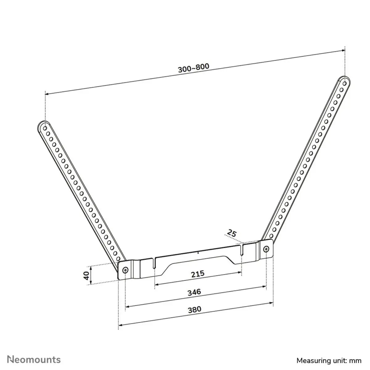 TV mount for Sonos Ray