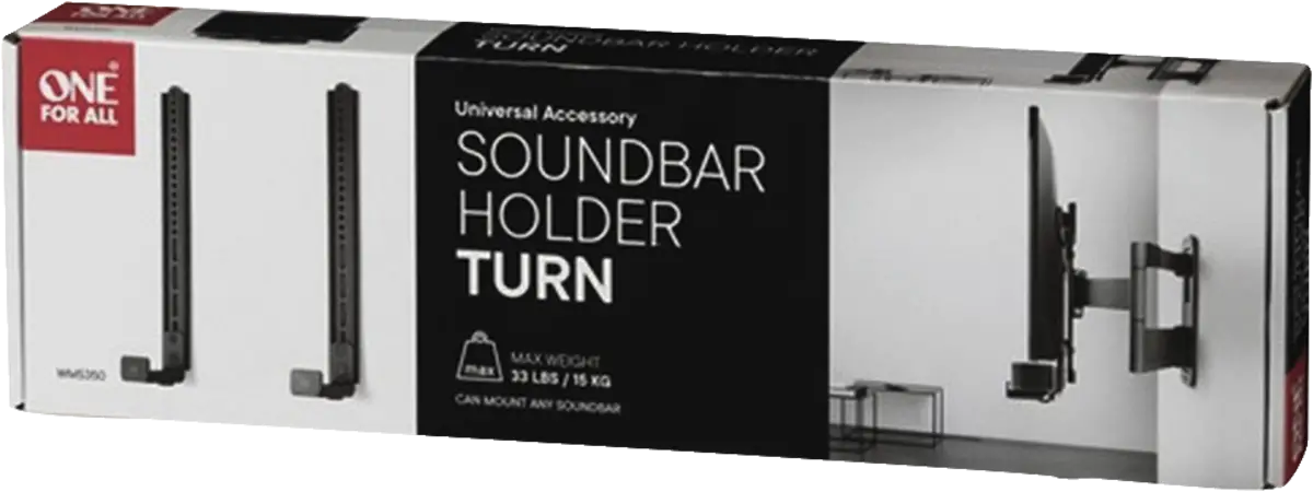WM5350 Soundbar Houder turn