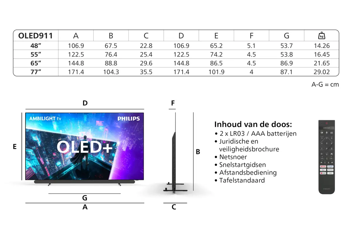 65OLED911/12