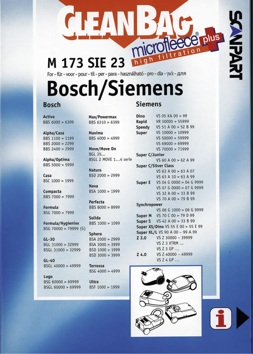 2682238173 Stofzak B/S D/E/F/G/H micro+