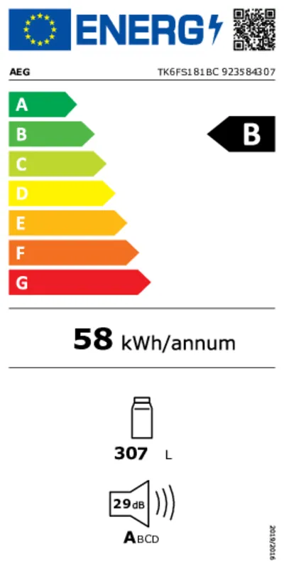 AEG TK6FS181BC (leverbaar okt 2025) energielabel