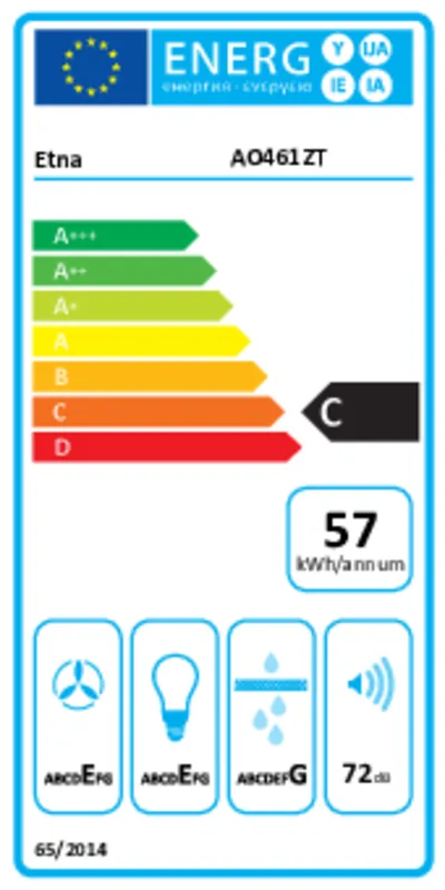 Etna AO461ZT energielabel