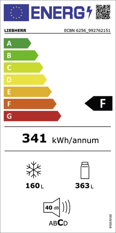 Liebherr ECBN 6256-23 energielabel