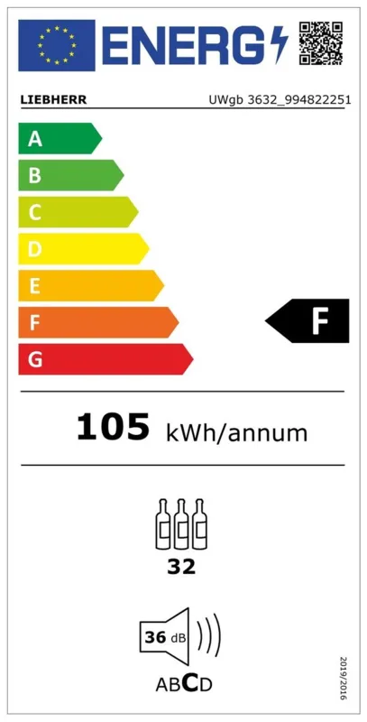 Liebherr UWgb 3632-20 energielabel