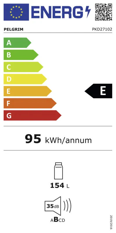 Pelgrim PKD27102 energielabel