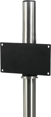 Montageplaat 200 x 100 voor 50mm kolom