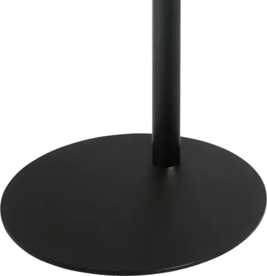 Cavus CAV-F21 Voet 53cm rond zwart staal