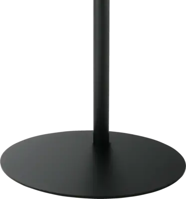 Cavus CAV-F41 Voet 70x45cm ovaal zwart staal
