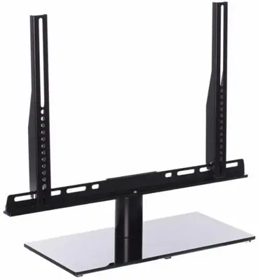 TV tafelstandaard draaibaar large 46-60 zwart glas