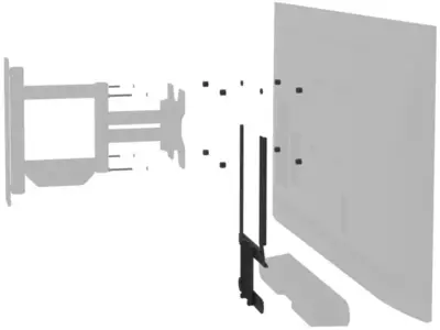 Cavus CFSRAYB Frame voor Sonos RAY wit