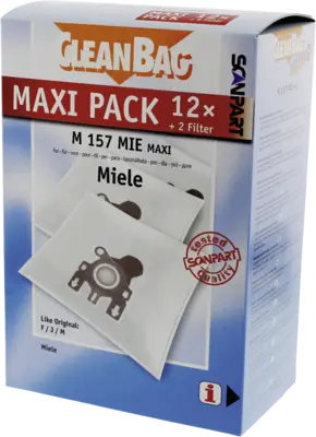 CleanBag 2687426157 Stofzak Miele F/J/M Maxi