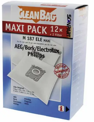 CleanBag 2687441187 Stofzak Phi/Ele univ. Maxi