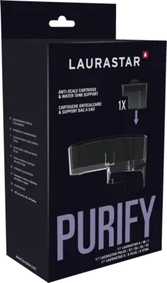 Laurastar Geïntegreerde antikalkfilter met patroon