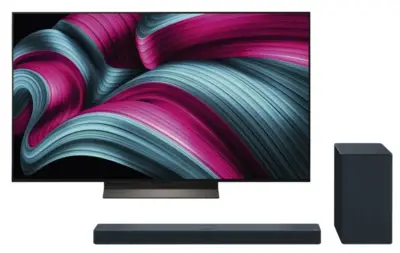 LG OLED55C56LB + DSC9S