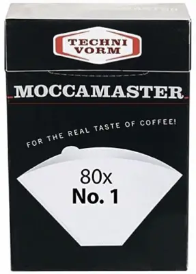 Moccamaster Moccamaster filterzakjes nr. 1 (80 st.)