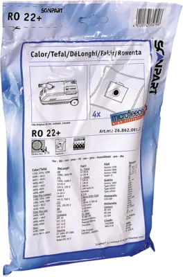Scanpart 2686209122 Stofzak Rowenta RB01-33 micro+