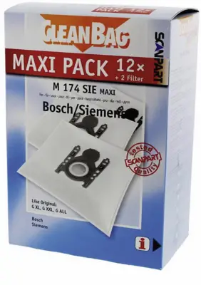 Scanpart 2687438174 Stofzak B/S type G XL Maxi