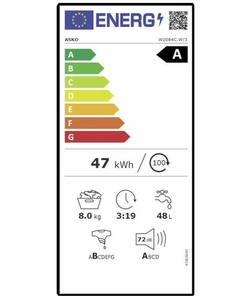 ASKO W2084C.W/3 wasmachine