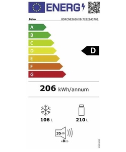 Beko B5RCNE365HXB koelkast