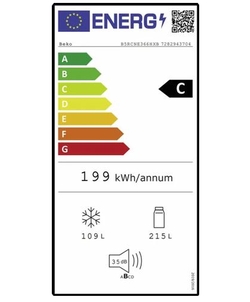 Beko B5RCNE366HXB koelkast