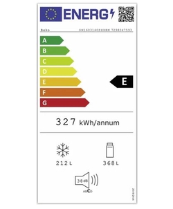 Beko GN1603140ZHXBN koelkast