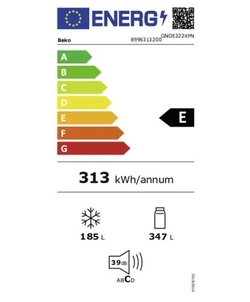 Beko GNO5322XPN koelkast