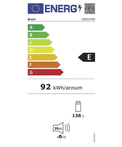 Bosch KIR21VFE0 inbouw koelkast