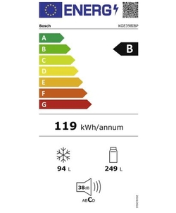 Bosch KGE398IBP koelkast