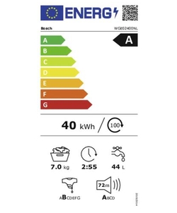 Bosch WGE02400NL wasmachine