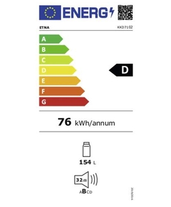 Etna KKD7102 inbouw koelkast