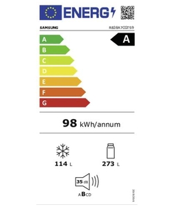 Samsung RB38A7CGTS9/EF koel / vriescombinatie