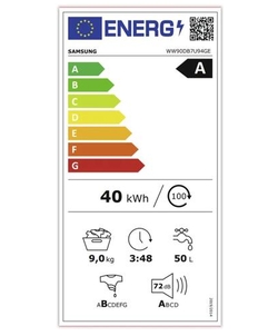 Samsung WW90DB7U94GEU3 wasmachine