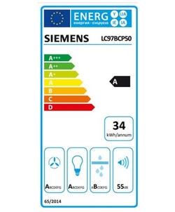 Siemens LC97BCP50 afzuigkap