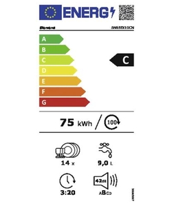 Siemens SN65EX10CN inbouw vaatwasser