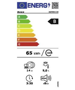 Siemens SN75EX11CE inbouw vaatwasser