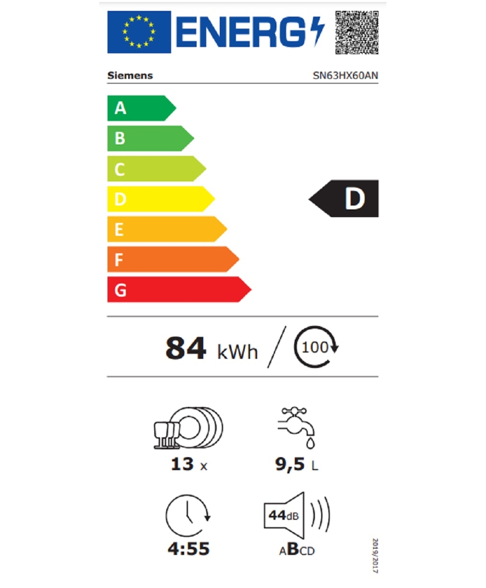 Siemens Inbouw Vaatwasser SN63HX60AN | Witgoedhuis